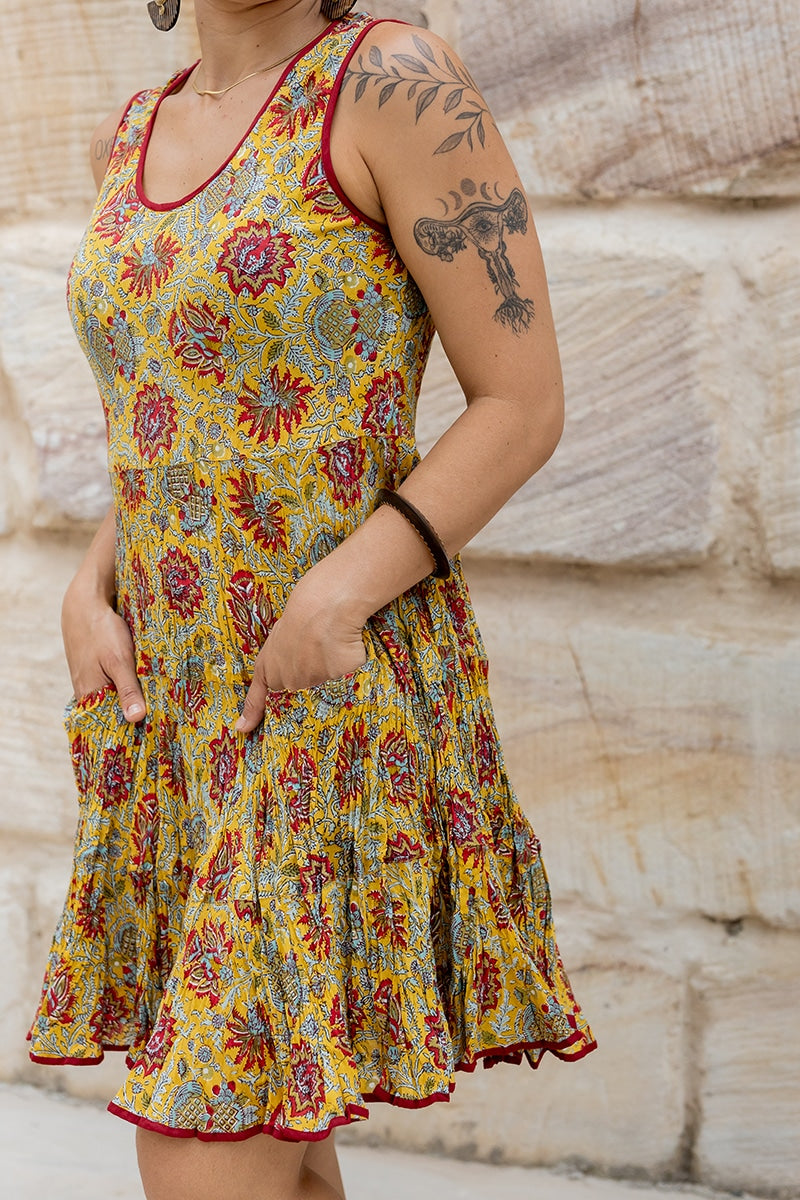Flamenco Dress Knee Length - Sorrento