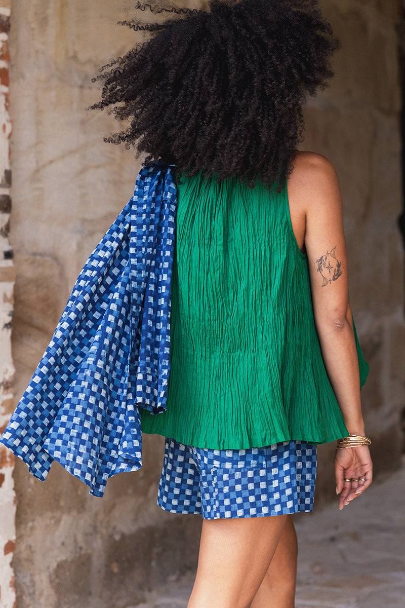 Bijou Blouse - Emerald
