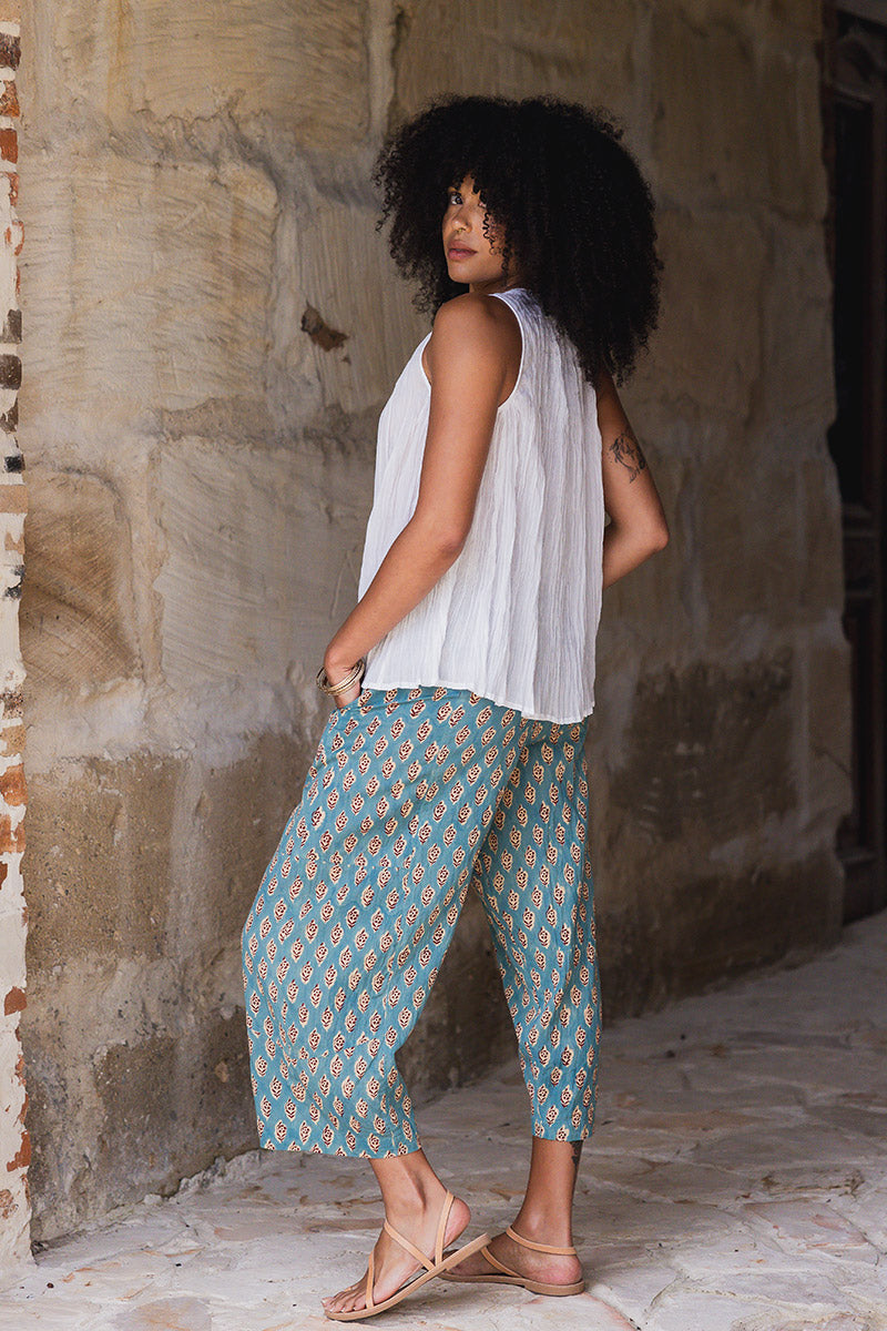 Bijou Blouse - White