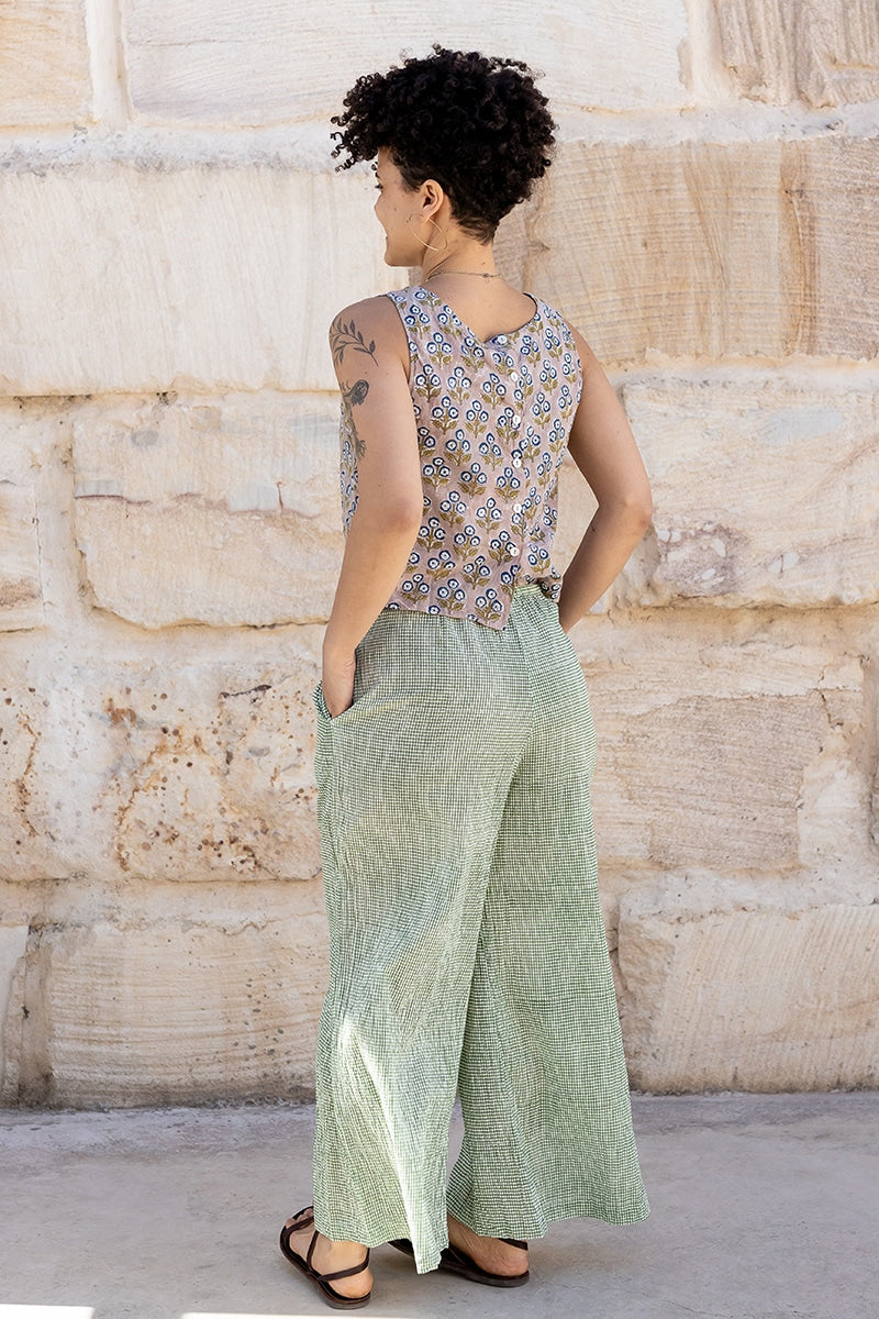 Culottes - Emerald Check