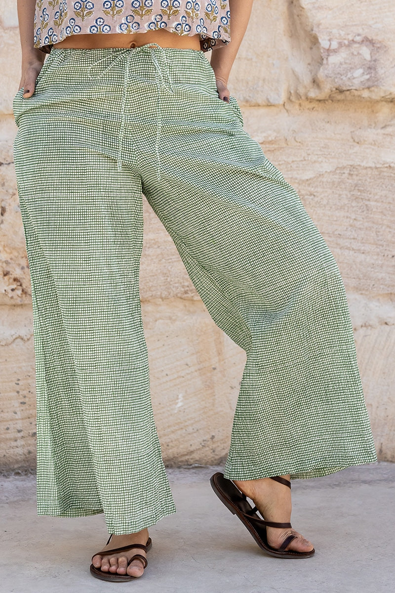 Culottes - Emerald Check