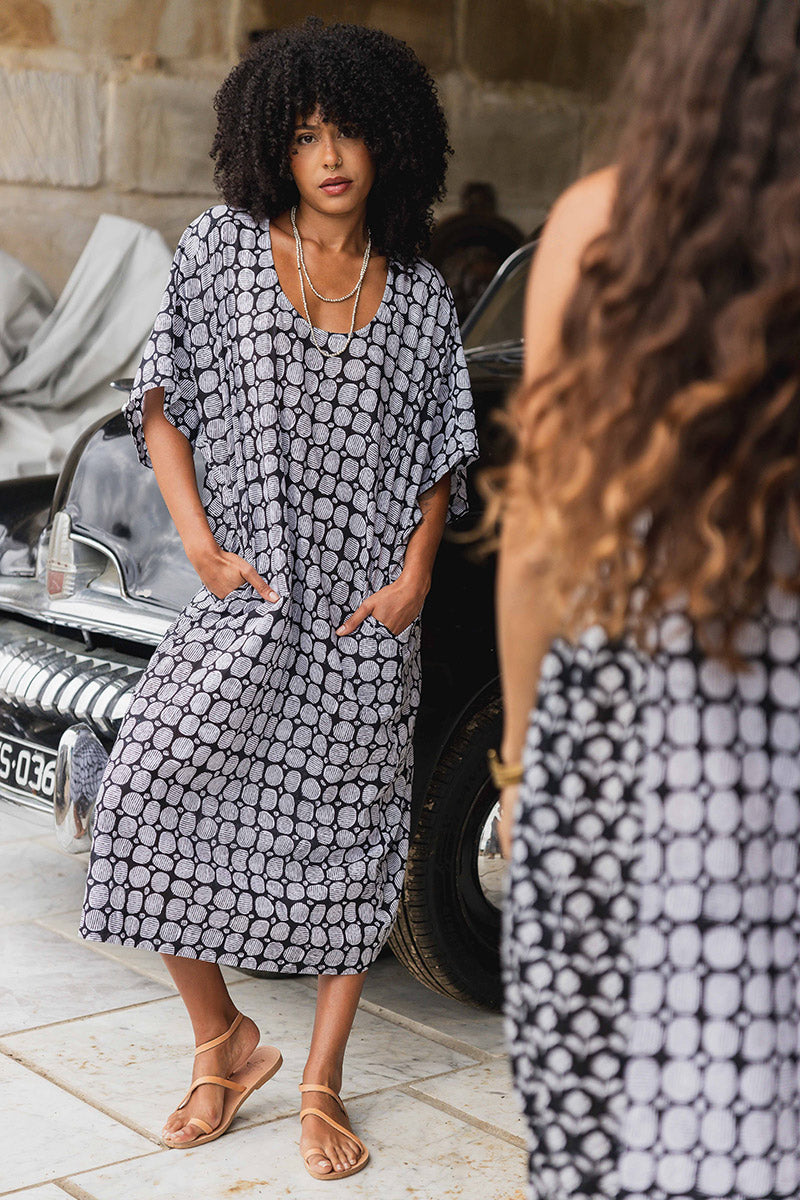 Akira Dress - Pebble