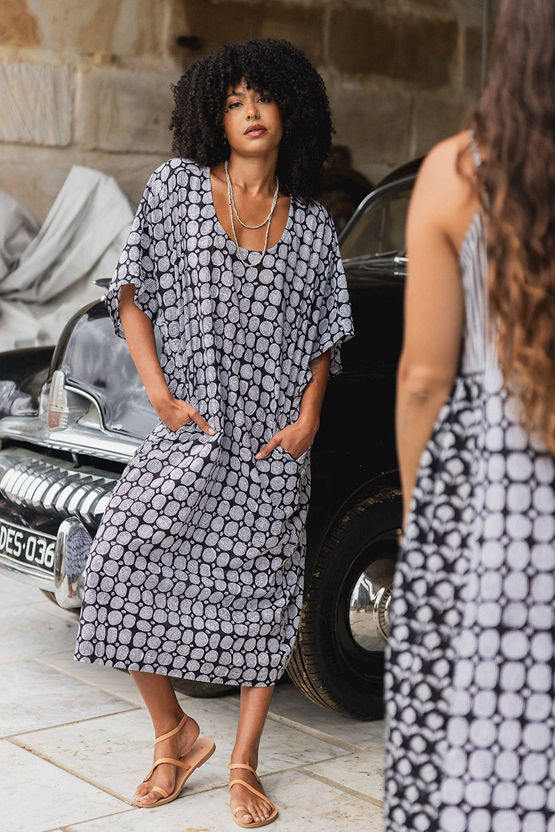 Akira Dress - Pebble