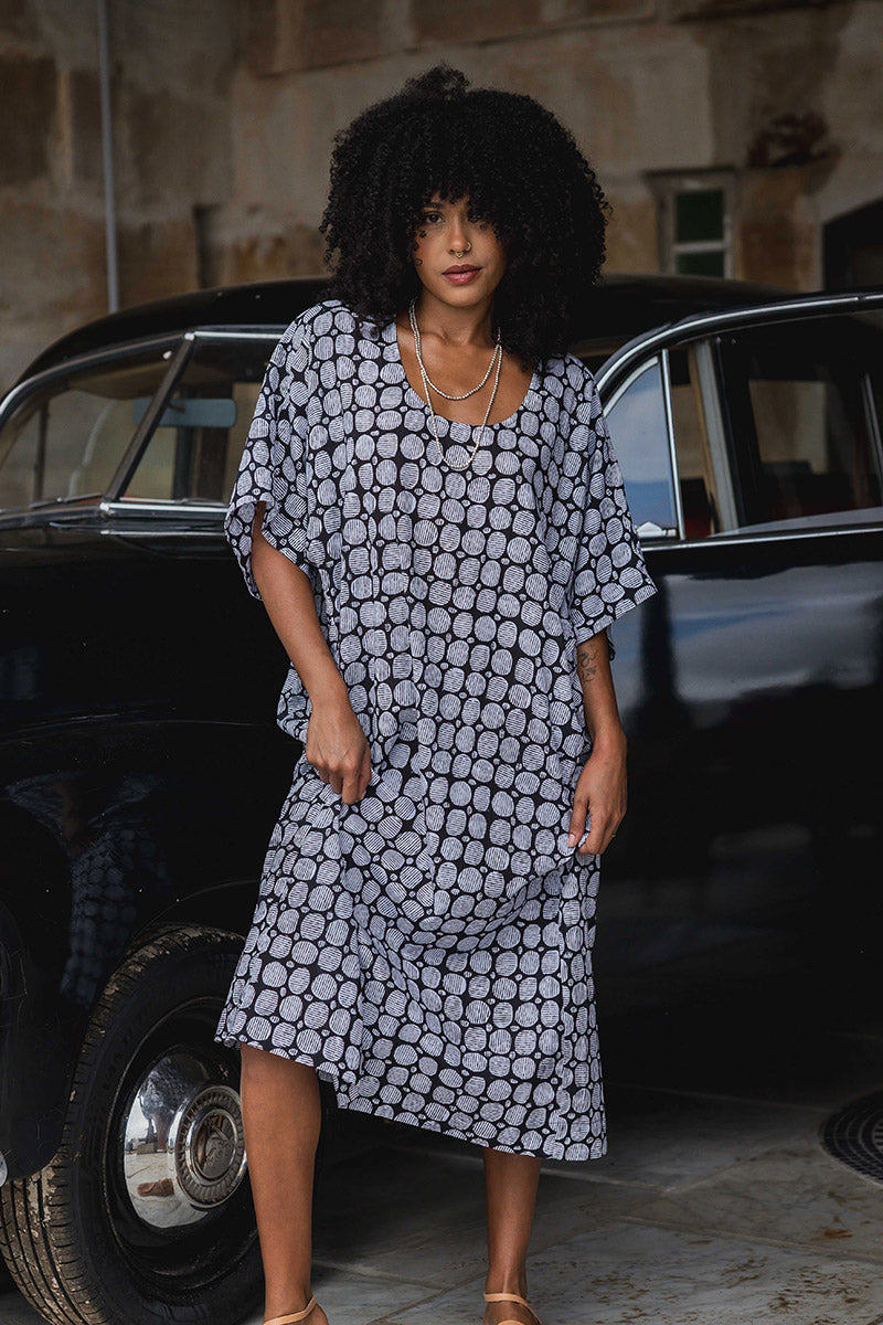 Akira Dress - Pebble