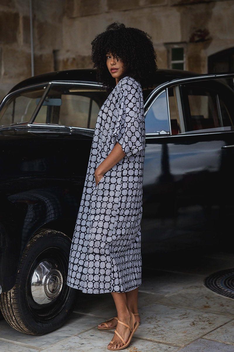 Akira Dress - Pebble