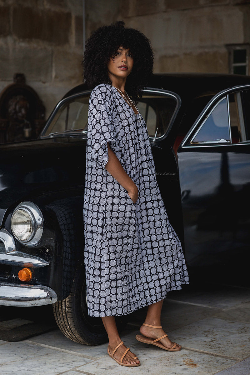 Akira Dress - Pebble