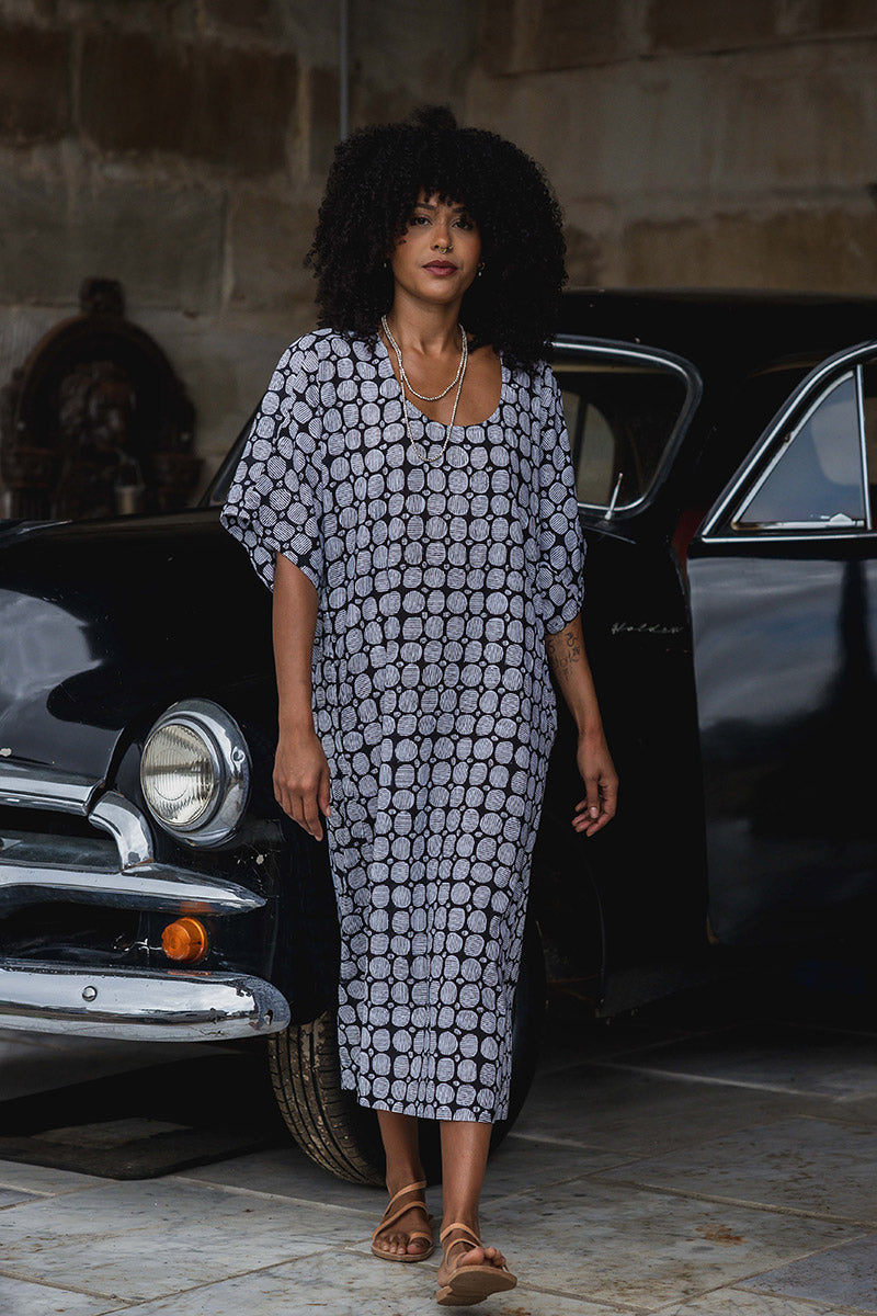 Akira Dress - Pebble