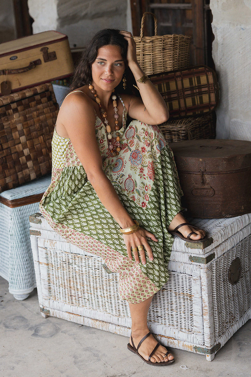 Miette Dress - Patina