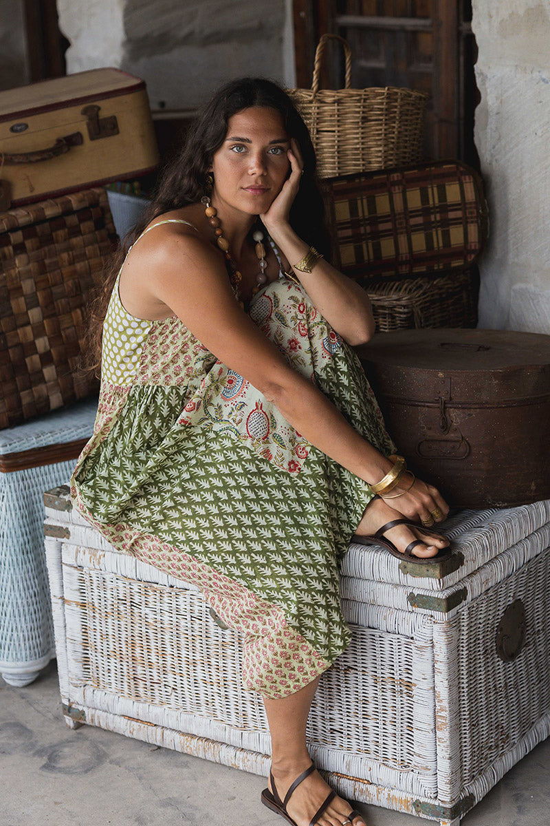 Miette Dress - Patina