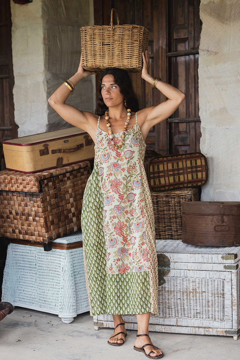 Miette Dress - Patina