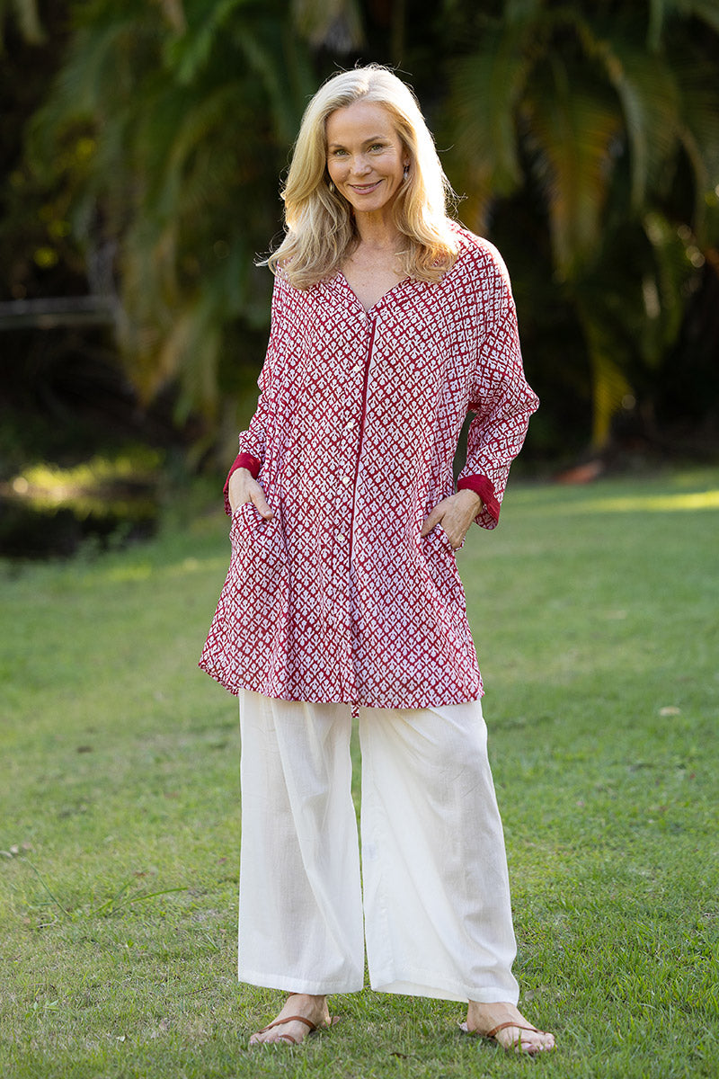 Sheer Layer Pants - Ivory