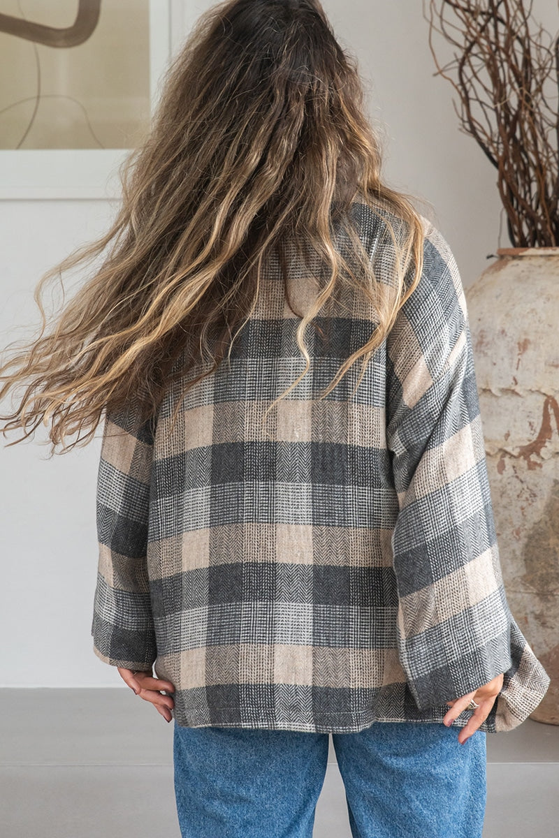 Womens soft and comfortable, Ethereal Cardigan, in acrylic/viscose. Sand & Stone