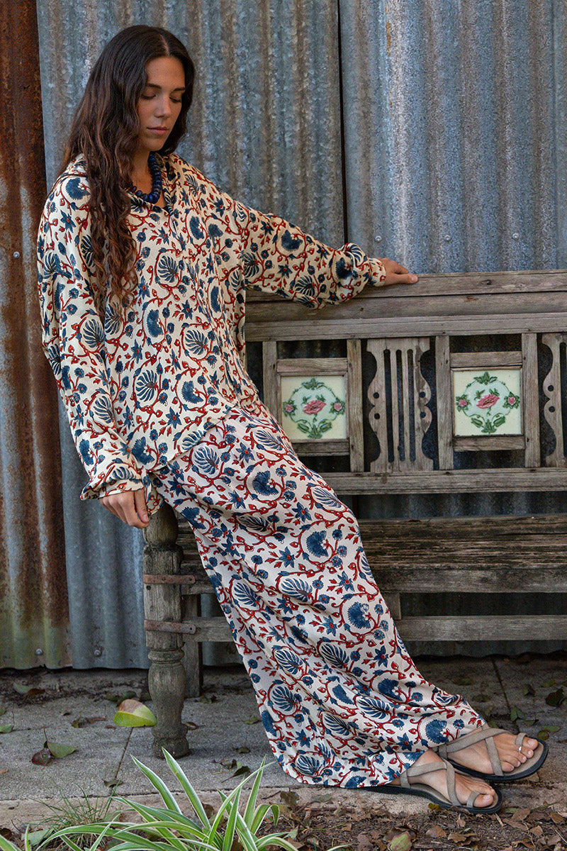 Saanvi Set - Lustre (Satin)