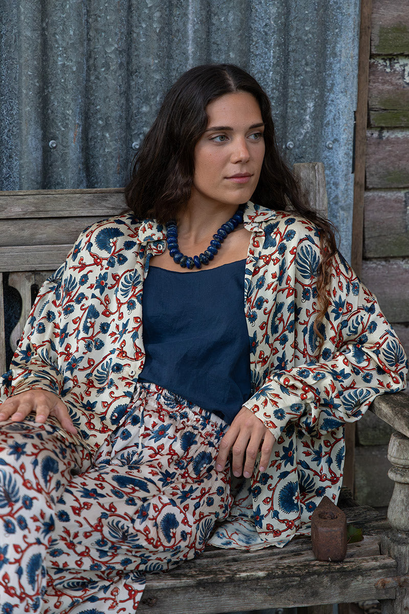Saanvi Set - Lustre (Satin)