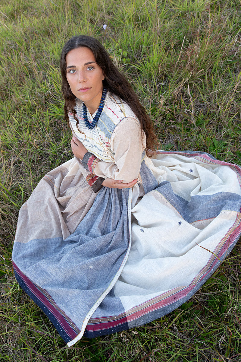 Woven Earth Angrakha - Riverstone
