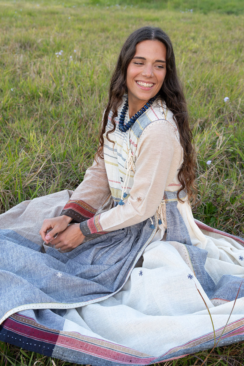 Woven Earth Angrakha - Riverstone
