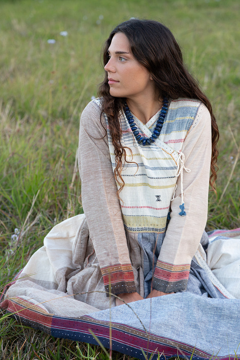 Woven Earth Angrakha - Riverstone