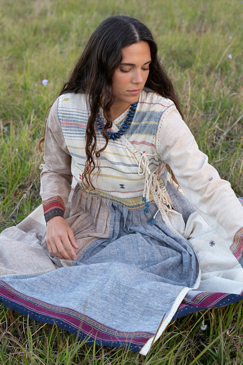 Woven Earth Angrakha - Riverstone
