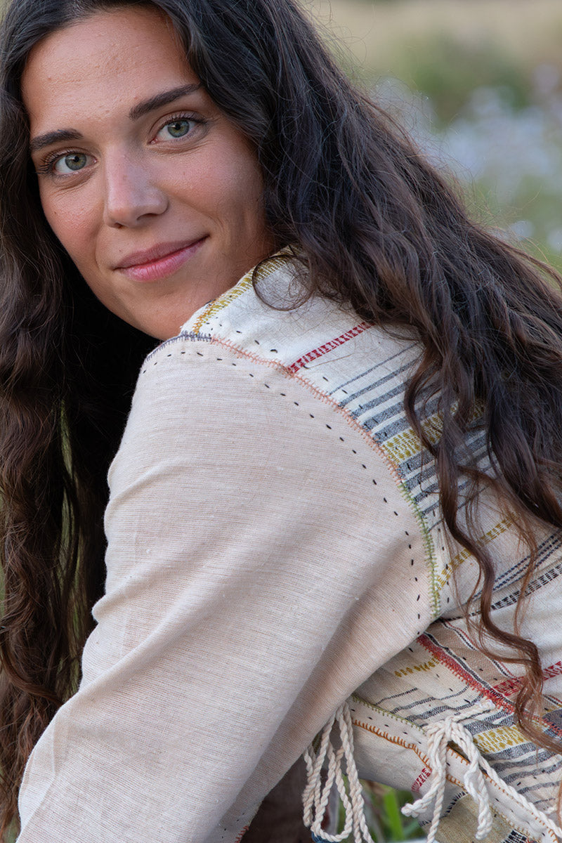 Woven Earth Angrakha - Riverstone