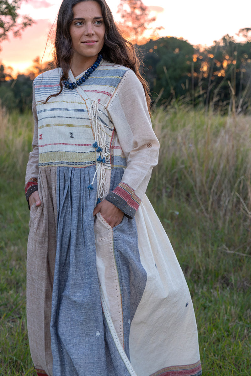 Woven Earth Angrakha - Riverstone