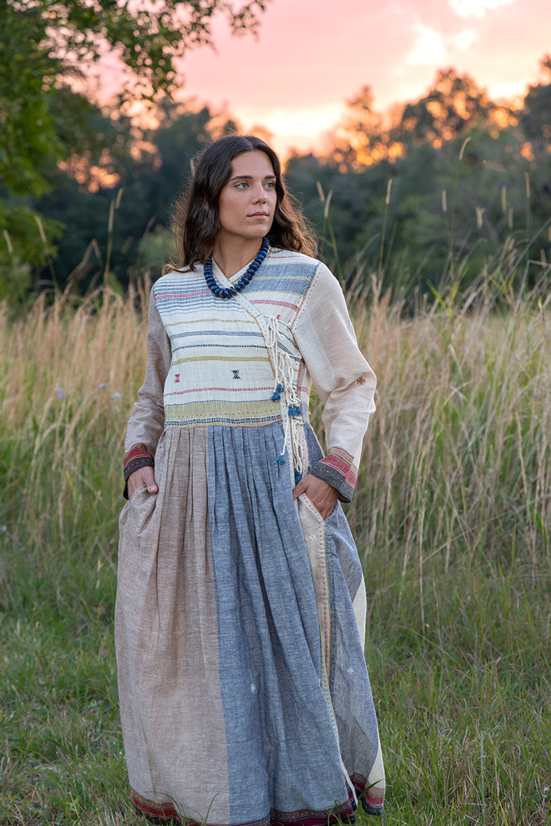 Woven Earth Angrakha - Riverstone