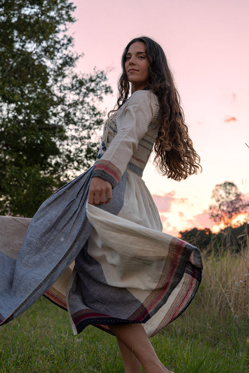 Woven Earth Angrakha - Riverstone