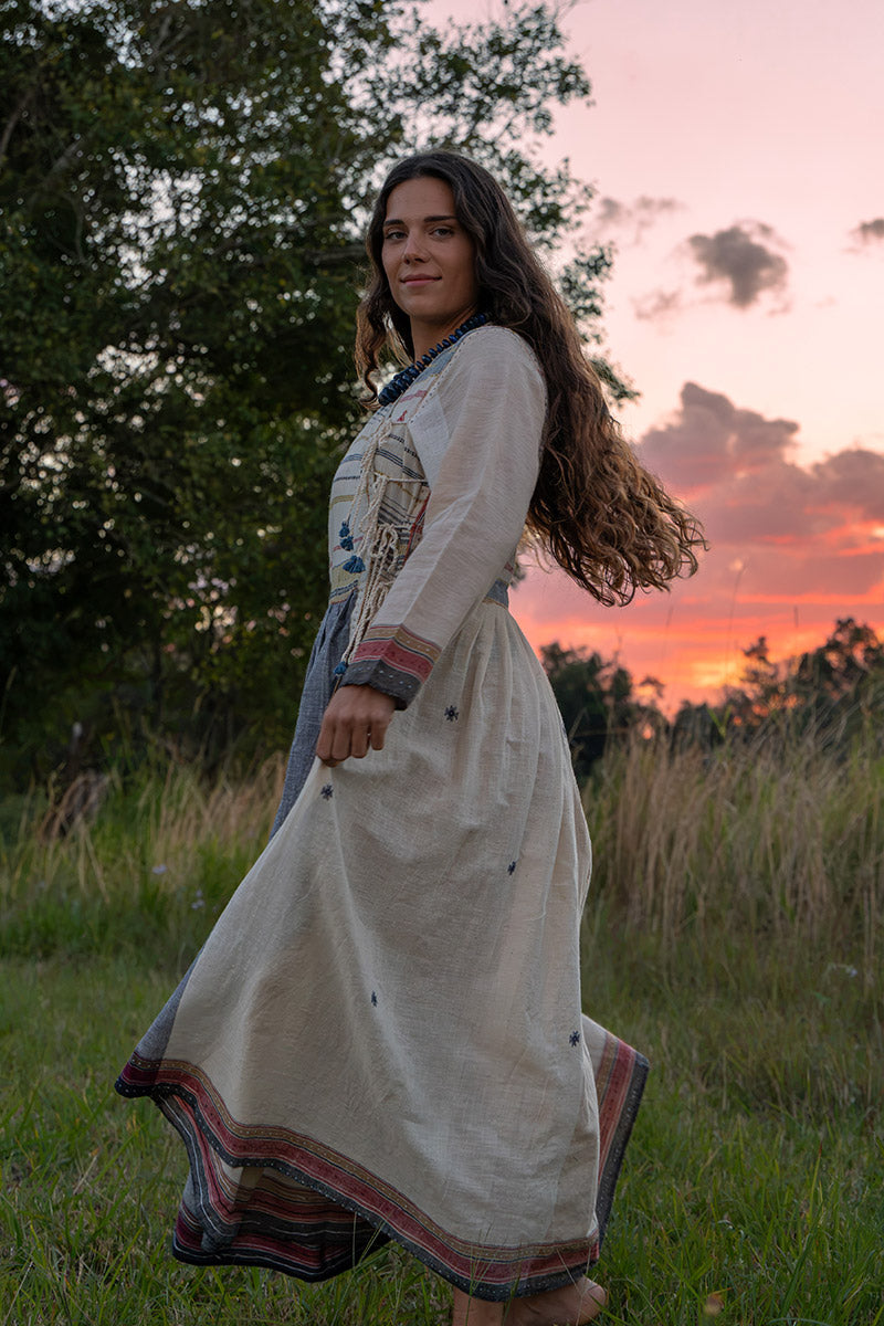 Woven Earth Angrakha - Riverstone