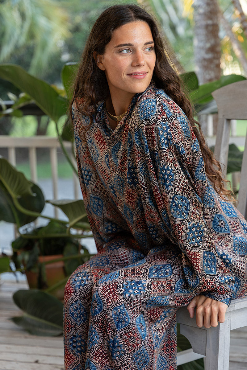 Saanvi Blouse - Medina (Satin)