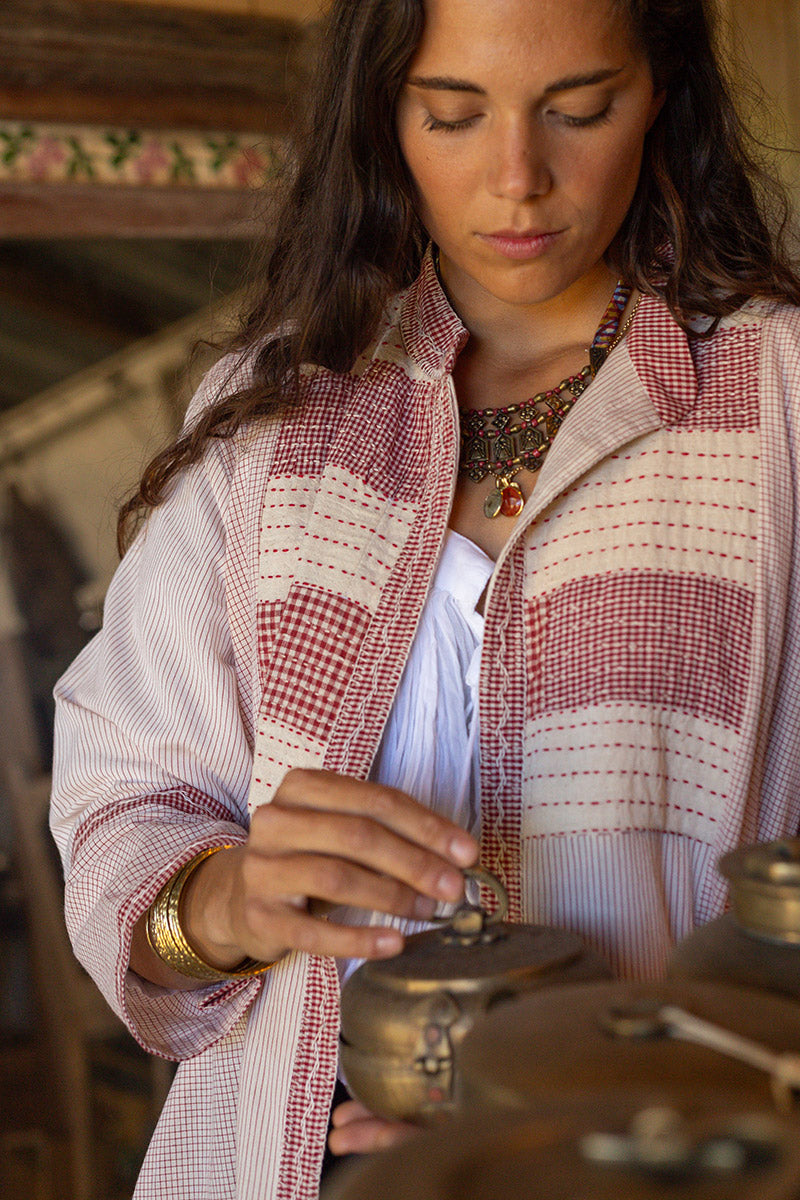 Woven Soul Coat - Rani