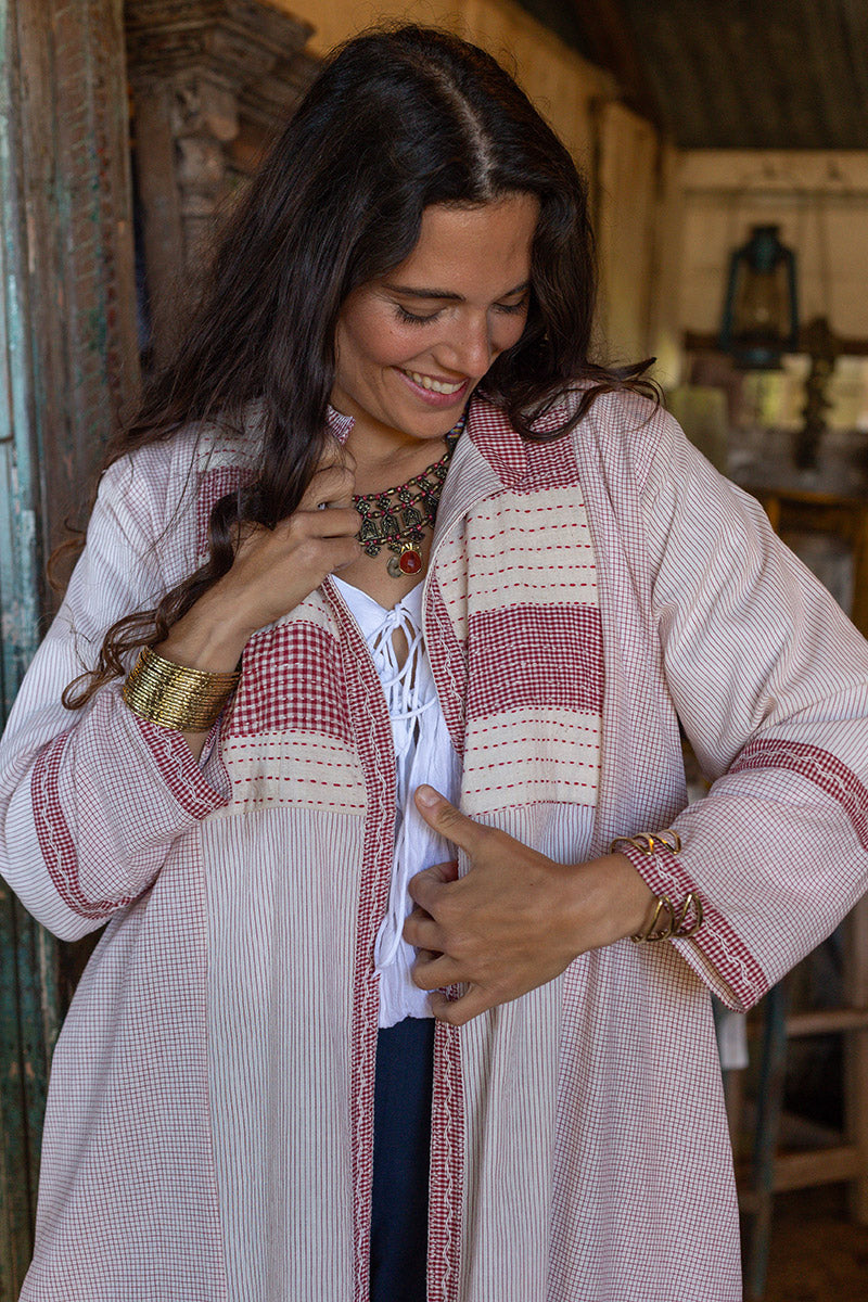 Woven Soul Coat - Rani
