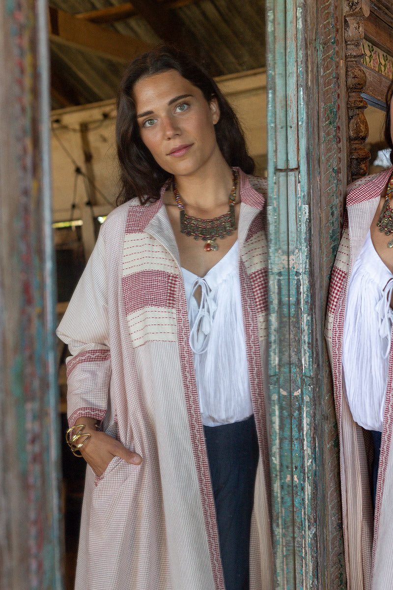 Woven Soul Coat - Rani