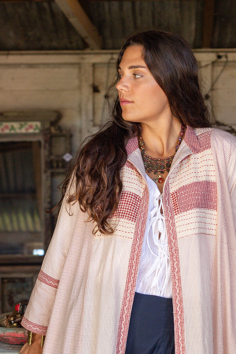 Woven Soul Coat - Rani
