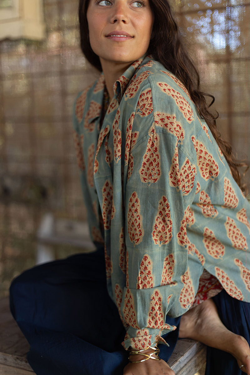 Saanvi Blouse - Waratah