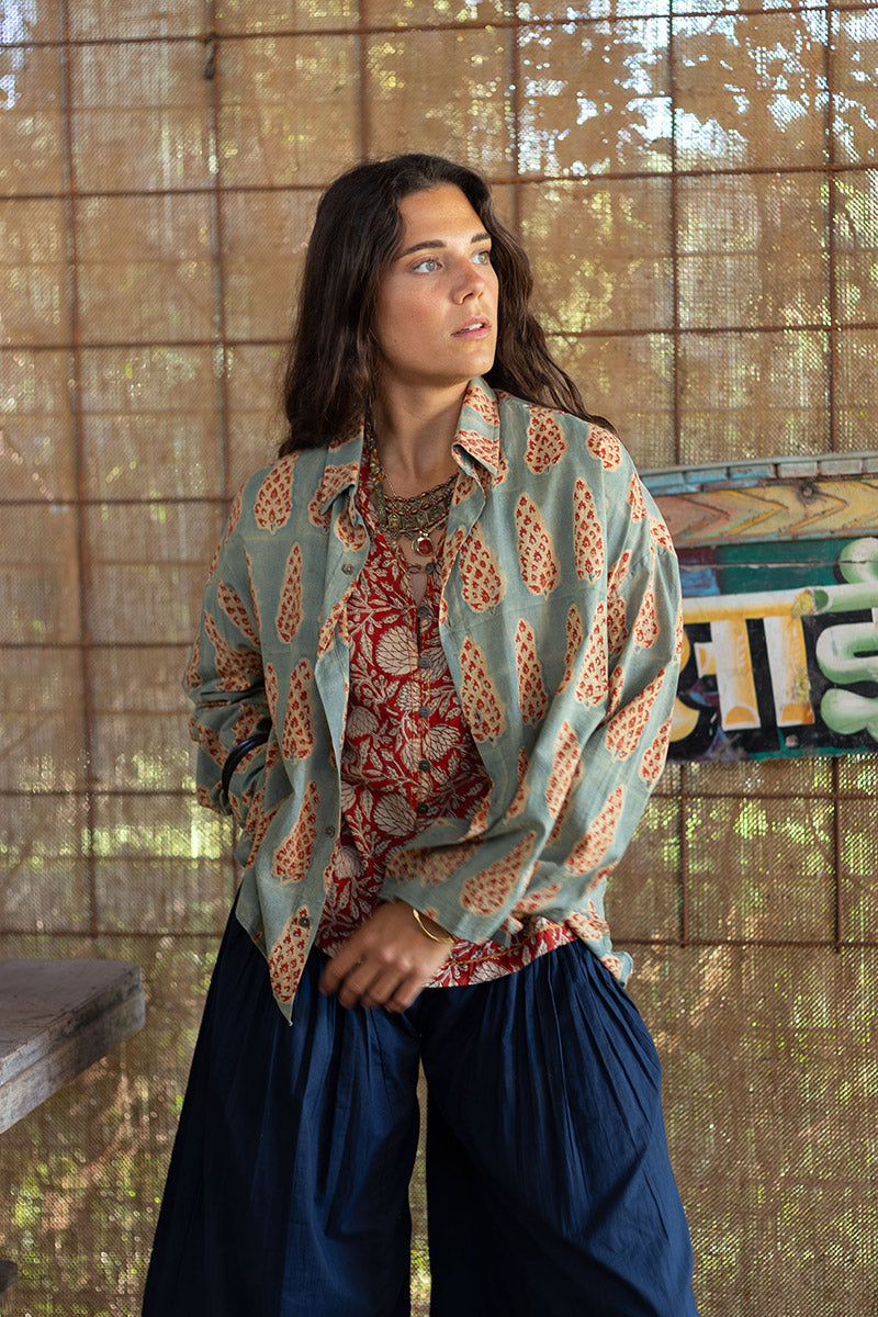 Saanvi Blouse - Waratah