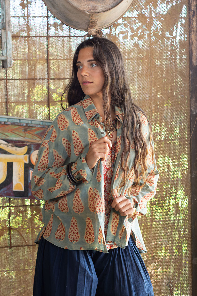 Saanvi Blouse - Waratah