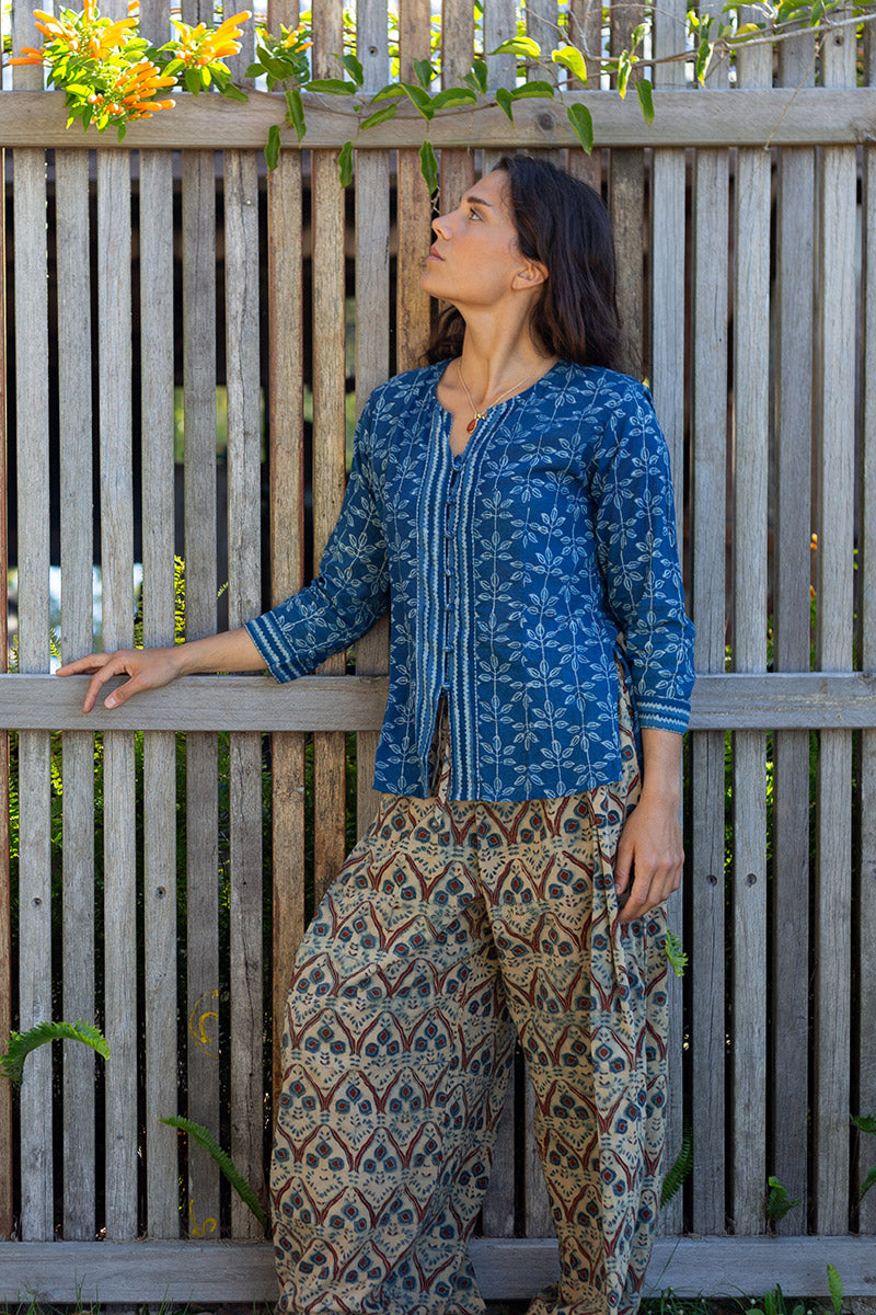 Saanvi Pants - Neelam