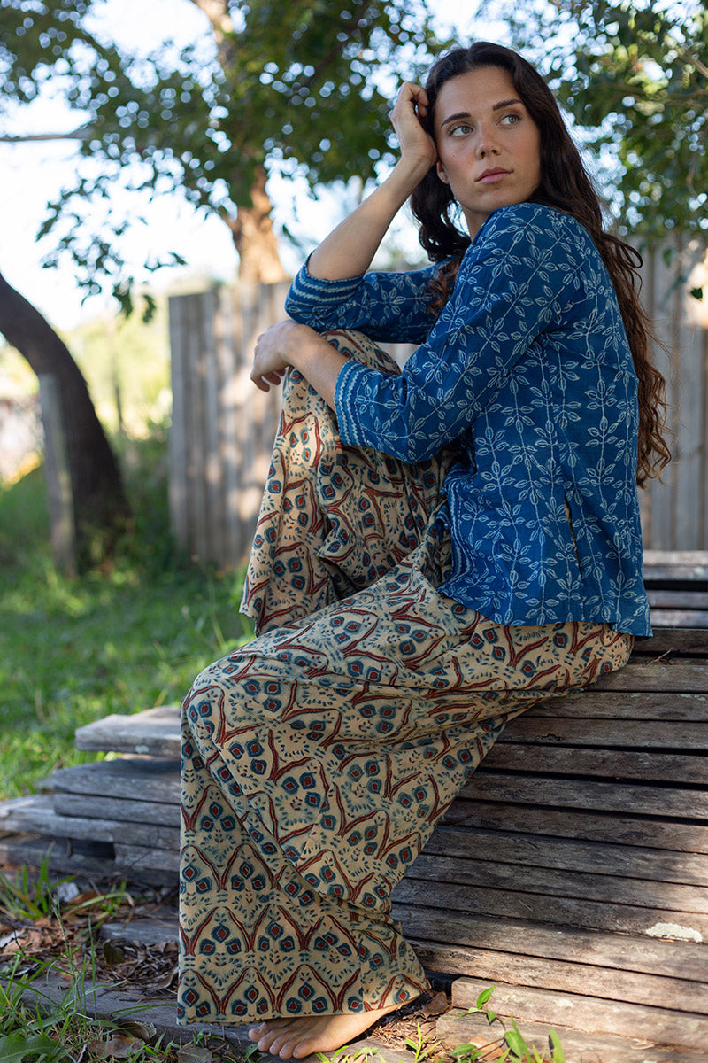 Saanvi Pants - Neelam