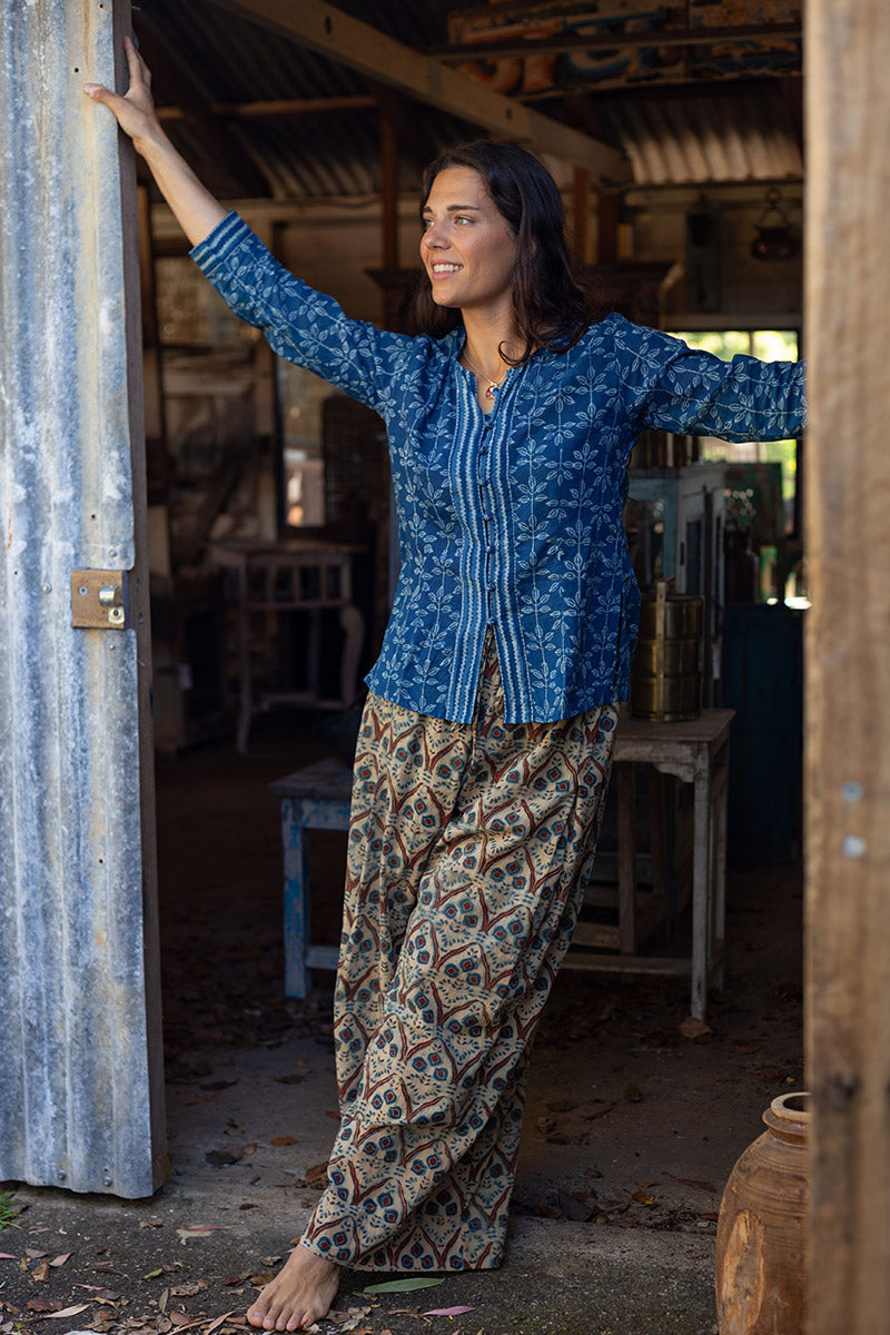 Saanvi Pants - Neelam