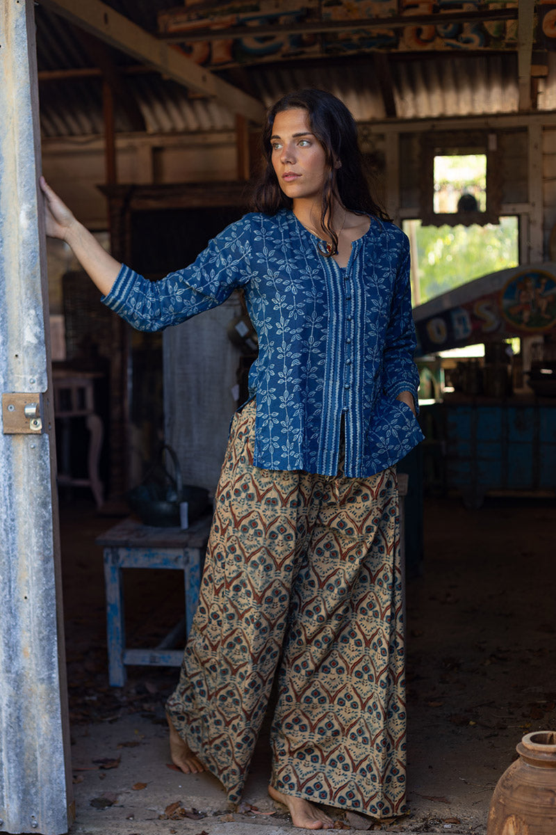 Saanvi Pants - Neelam