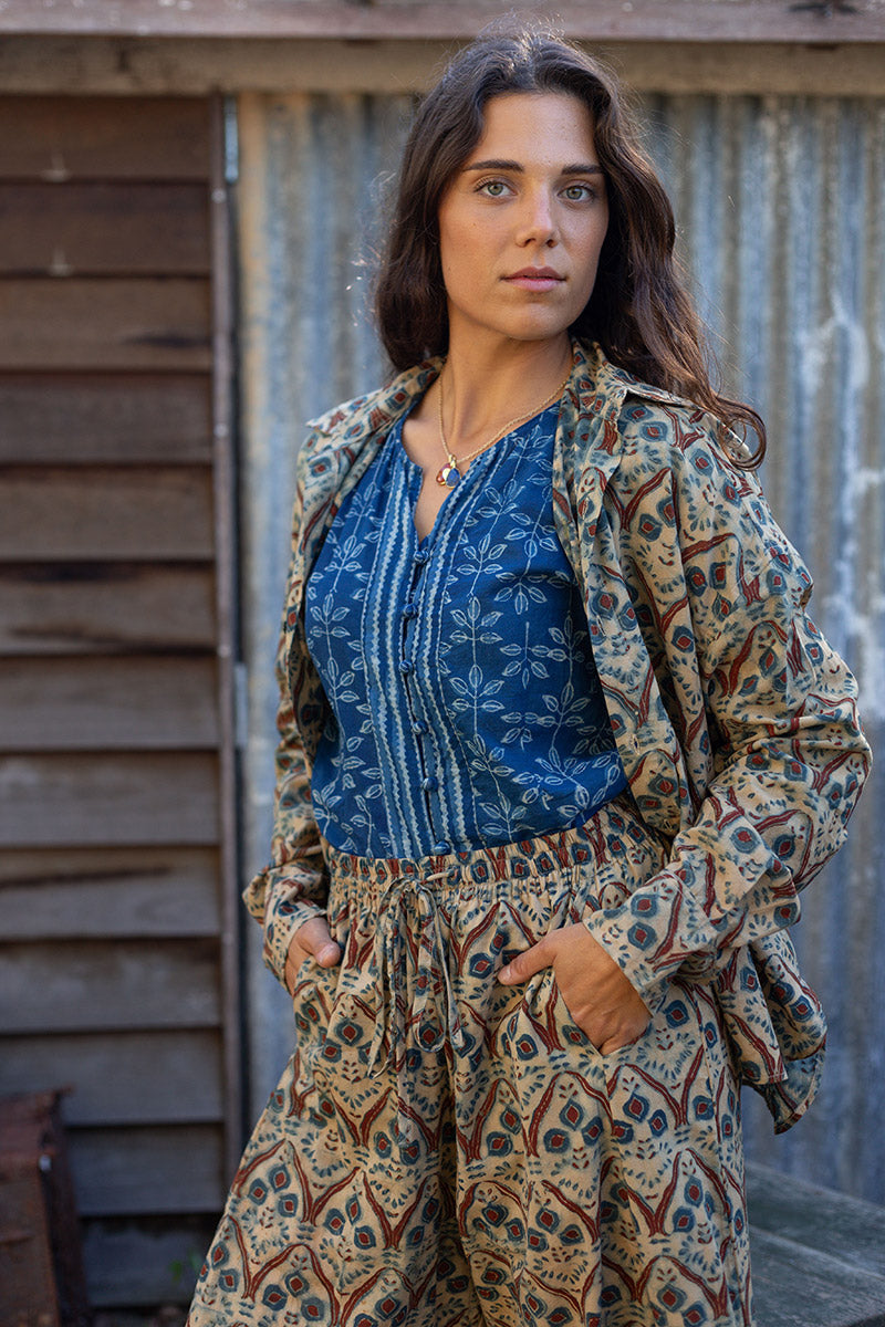 Saanvi Pants - Neelam
