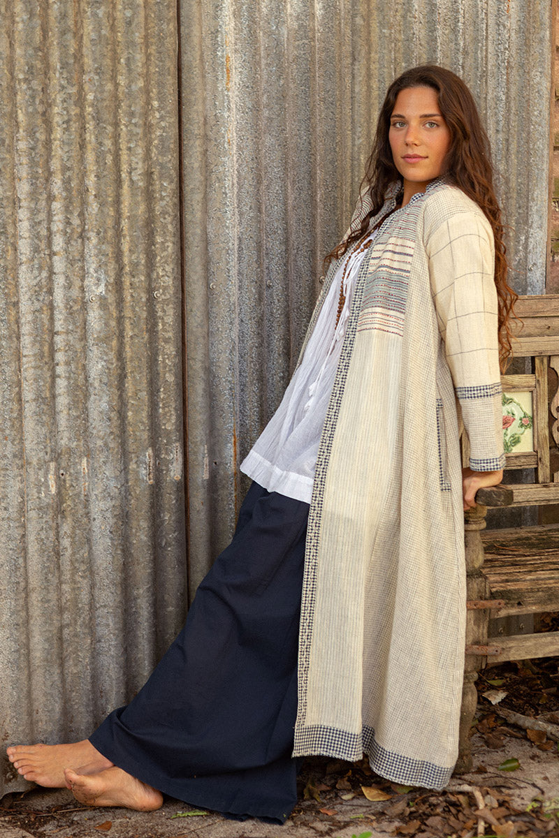 Woven Soul Coat - Moonwash