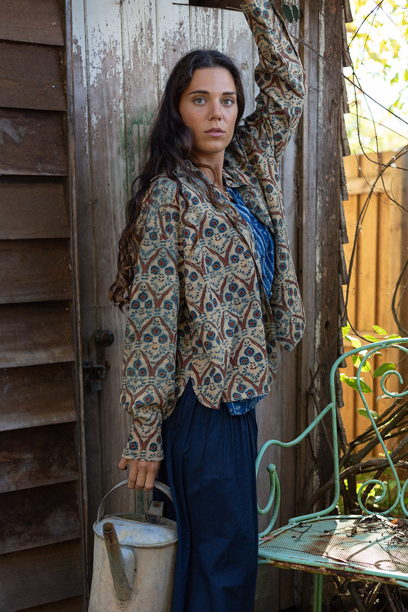 Saanvi Blouse - Neelam