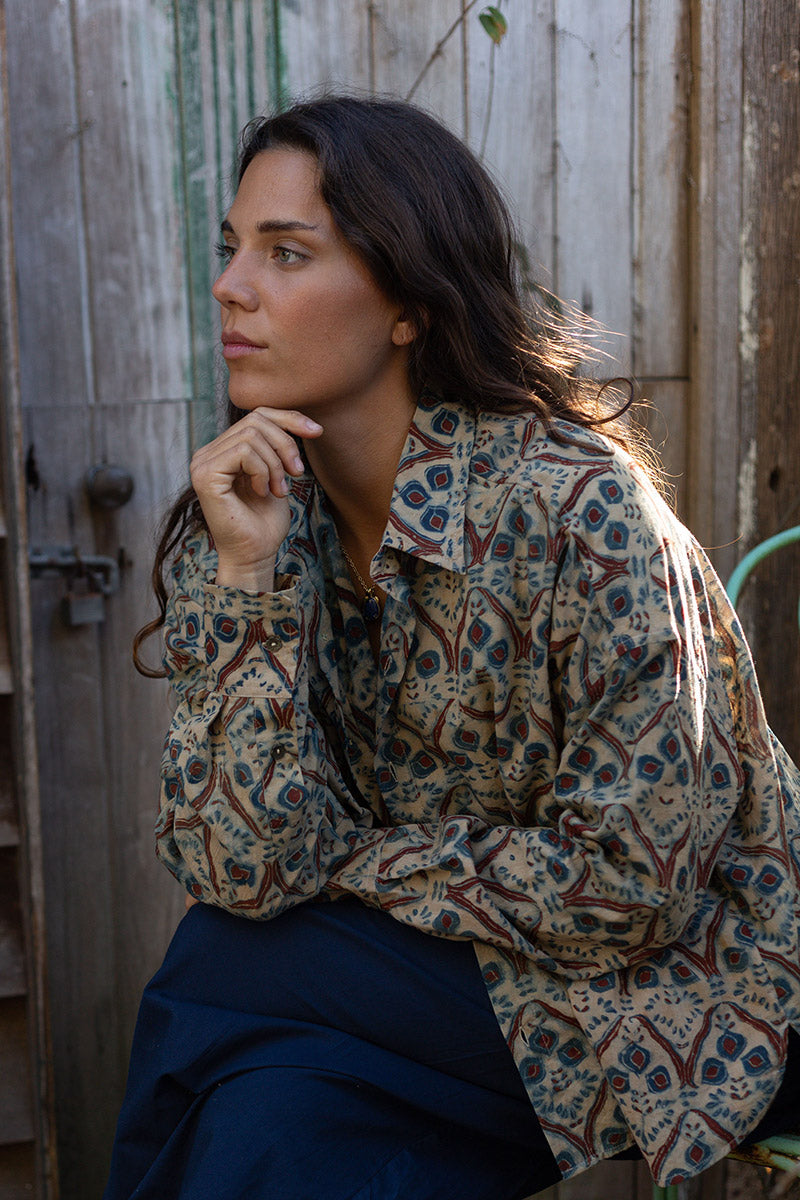 Saanvi Blouse - Neelam