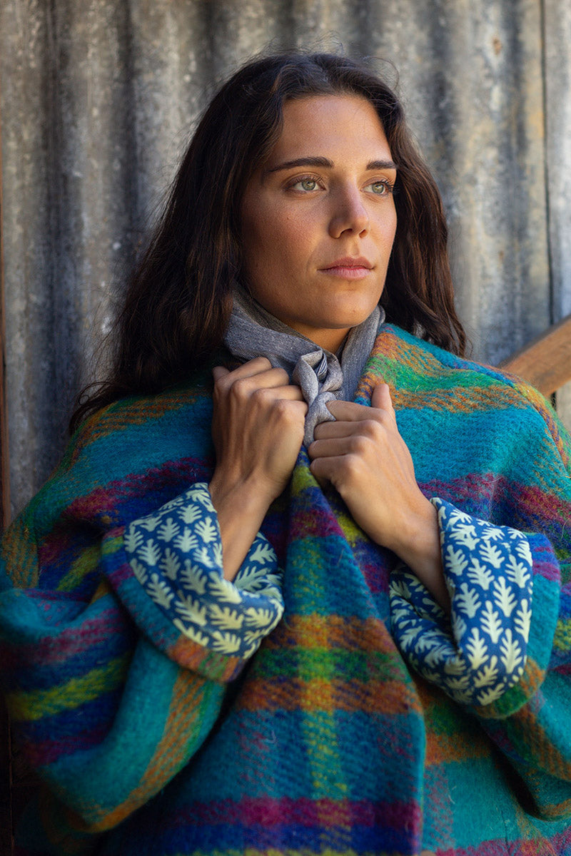 Drover Coat - Blue Gum