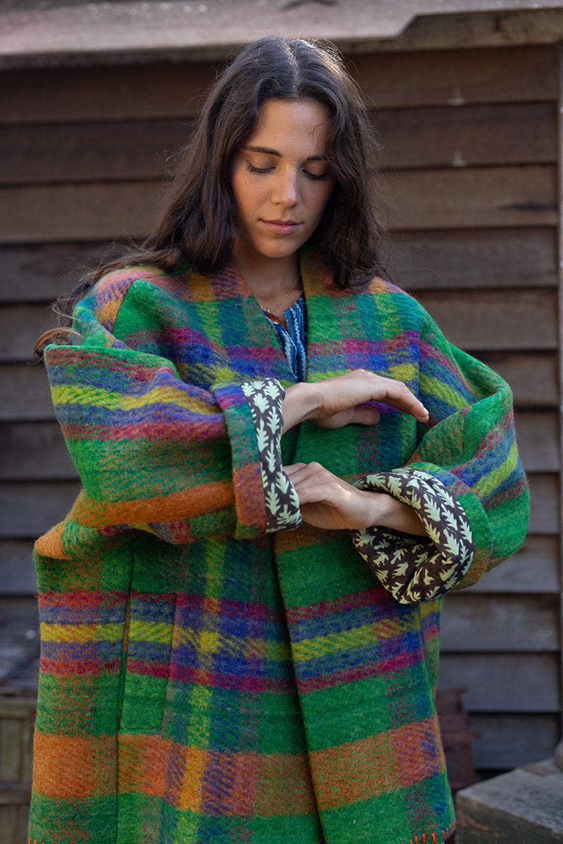 Drover Coat - Saffron Moss