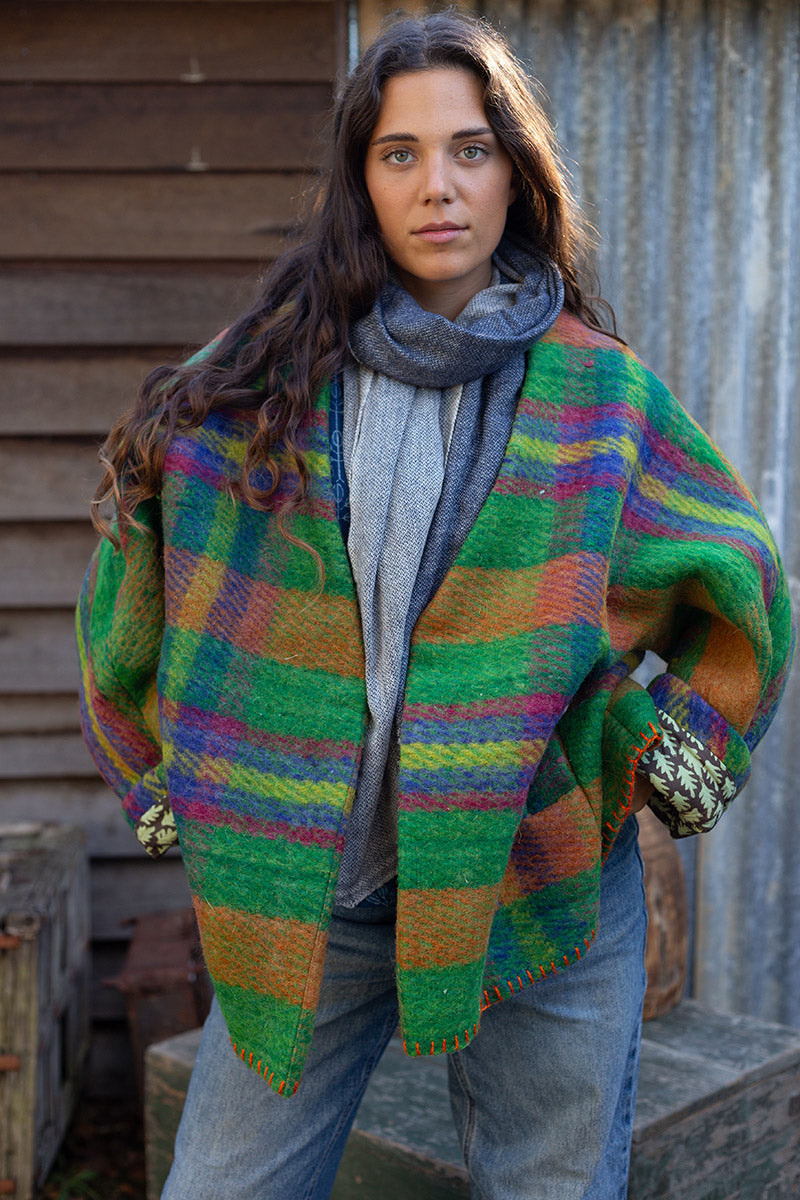 Drover Coat - Saffron Moss