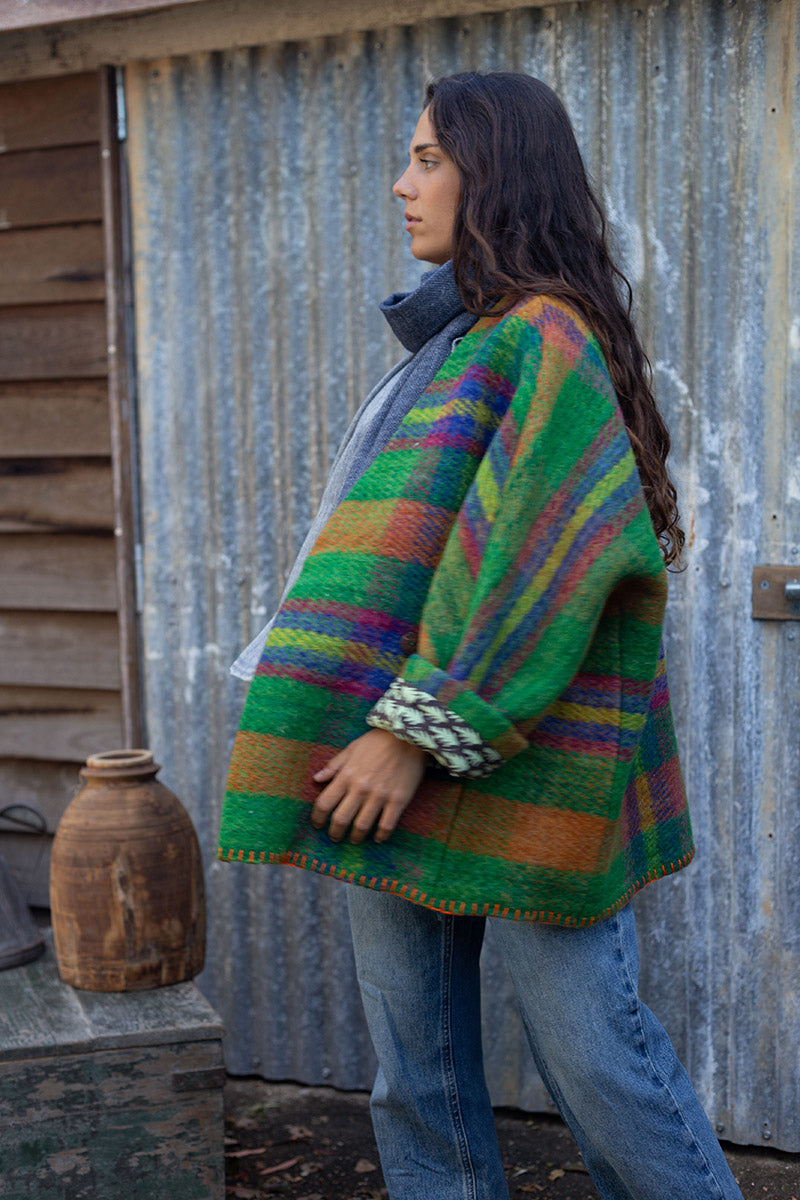 Drover Coat - Saffron Moss