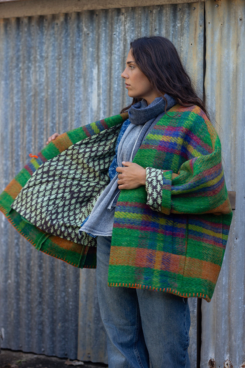 Drover Coat - Saffron Moss