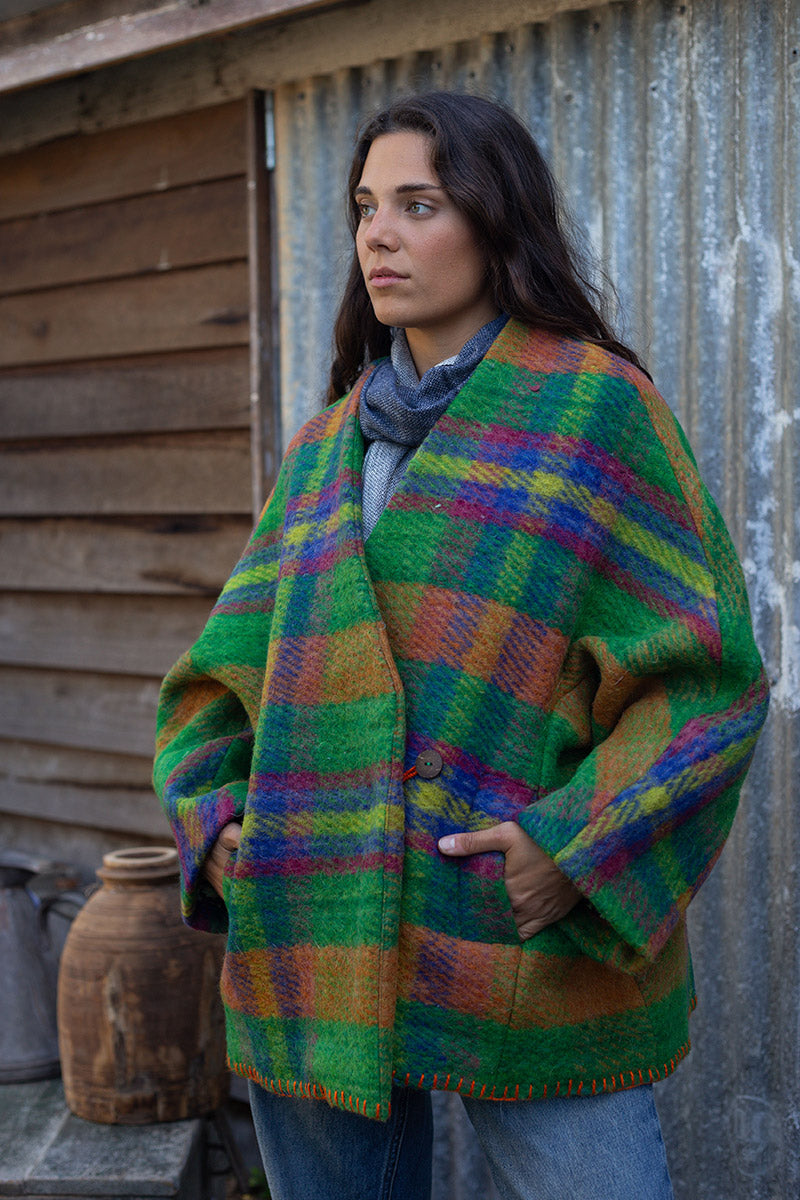 Drover Coat - Saffron Moss