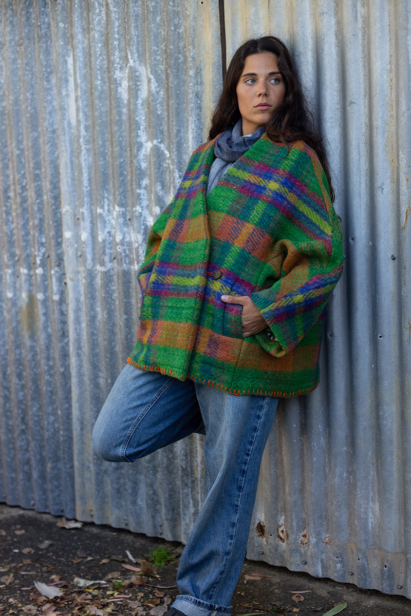 Drover Coat - Saffron Moss